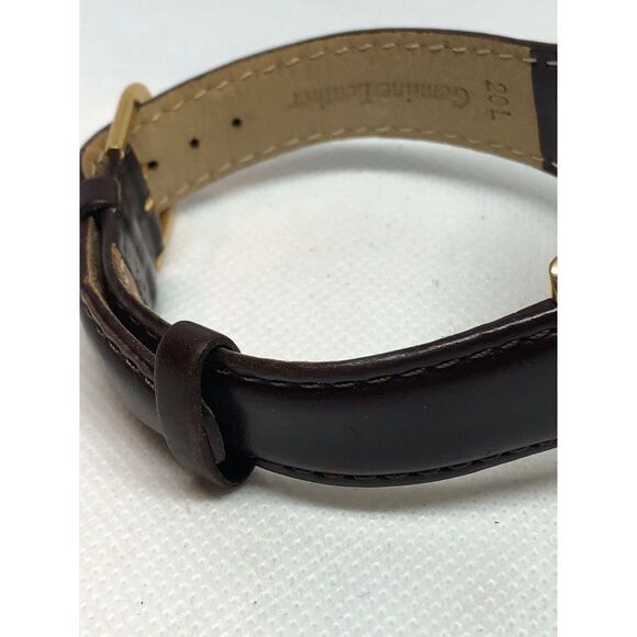 Fossil CH2260 Unisex Brown Leather Analog Dial Quartz Genuine Wrist Watch HG99 - Picture 9 of 9